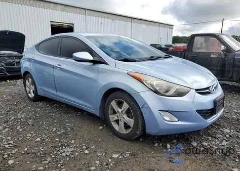 2013 Hyundai Elantra Gls из США, поврежденный, VIN KMHDH4AE8DU710351